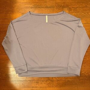 Fabletics Lavender Longsleeve Top